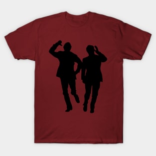 Morecambe and Wise silhouette T-Shirt